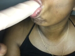 Svart, Avsugning, Brittisk, Dildo, Fetisch