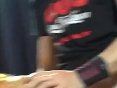 Tattooed Angel with Huge Horny Tits Loves Sucking Anal and a Three