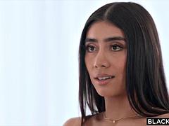 Sort, Pik sutte, Brunette, Buttet, Sort, Hårdt, Imellem racer, Bryster