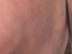 Bad, Grosser schwanz, Blasen, Pummelig, Paar, Papi, Handjob