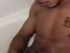 Negro, Pareja, Corridas, Gay, Solo