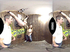 Kukk suging, Brunette, Gruppe, Milf, Realitet, Tattovering