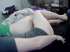 Wake up my sizzling hot cougar stepmom for a quickie before work