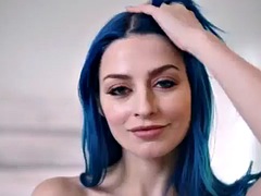69, 美女, 緊縛, 茶髪の, レズビアン, 妻