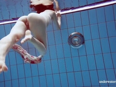 ビキニ, チェコ, 女, Hd, プール, 赤毛, ティーン, オッパイの