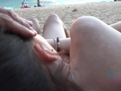 You hit the trails and the beach with Brooke.