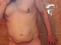 Americano, Cuarto de baño, Consolador, Casero, Solo, Vibrador