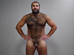 デカチン, ゲイ, オナニー, 筋肉, ロシア人