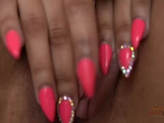 흑갈색 머리, 에보니, 여자, Hd, 혼자