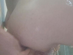 Amateur, Culo, Británico, Penetracion con dedos, Masturbación, Desnudo, Ducha, Solo