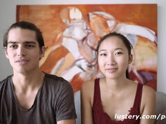 Amatéri, Ázijskej, Brunetka, Pár, Hd, Drobunké, Na verejnosti, Kozičky