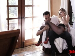 Sucer une bite, Tir de sperme, Famille, Léchez, Masturbation, Collant, Adolescente, Nénés