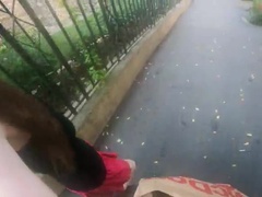 Amatoriale, Culo grosso, Bambola, Cibo, Sega, All'aperto, Pubblico, Ragazza