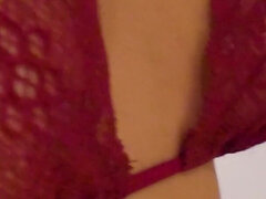 에로틱, 주부, 랑제리, 피어싱, 소프트코어, 혼자, 젖가슴, 와이프