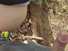 I love it, fuck me here! Fuck in the forest with cum in the ass! Lust 4K