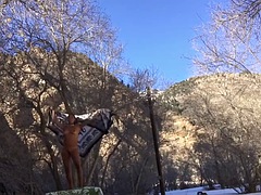 Amatør, Strand, Brunette, Milf, Offentlig, Softcore