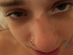 Amatorka, Tyłek, Duże cycki, Sperma, Dziewczyna, Ogolona, Spanie, Cycki