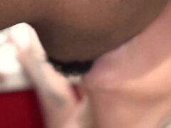 Afrikansk, Svart, Kukk suging, Par, Sperm skott, Runke, Raseblandet, Milf