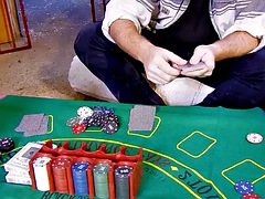 SCOUT69 - Petite teen Aris Dark lost bet and seduced hard fuck at Gamble