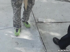 Fake Soldier Gets Used As A Fuck Toy - Maggie Green