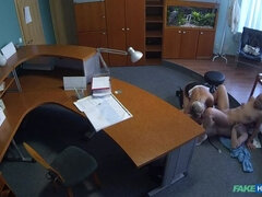 Nurse joins doctors threesome for the first time