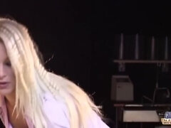 Vivien Sol & Jeff's Blonde Vacuum Fantasy