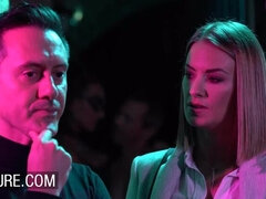 Ξανθιά, Προφυλακτικό, Φιλί, Δαντέλα, Φυσικά βυζιά, Ξυρισμένη, Καλσόν, Βυζιά