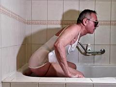 Travestiet, Sperma shot, Fetisj, Logement, Ondergoed, Masturbatie, Shemale, Slet