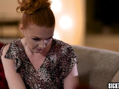 Kukk suging, Dype svelg, Familie, Hd, Lesbisk, Milf, Rødtopp, Stemor