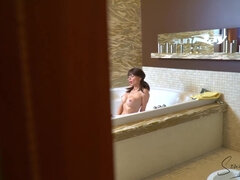 Stepmother Caught Stepson Peeking And Gave Him A Hot Fuck! 4k Uhd