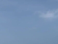 아마추어, 해변, 랑제리, 혼자