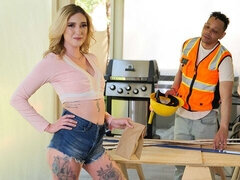 Velika rit, Velik kurac, Blondinka, Fafanje, Doggystyle, Milf