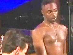 Vintage interracial threesome with cumshots featuring Sean Michaels, Peter North, and Alicia Rio