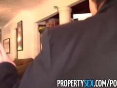 PropertySex - really Cute Real Estate Agent makes Dirty Sex Video - Chuck