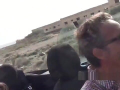 Plaża, Bukkake, Para, Styl na pieska, Francuski, Grupa, Cycki, Podglądacz