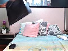 Amateur, Beauté, Grosse bite, Noire, Noir ébène, Masturbation, Transsexuelle