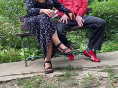 Amateur, Pareja, Pajear, Madres para coger, Al aire libre