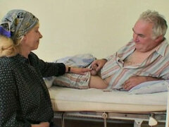 Older Men Blowjob and Threesome at Hospital