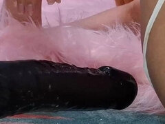 Leie, In den arsch, Grosser schwanz, Schwarz, Lingerie, Maschinenfick, Transfrau, Jungendliche (18+)