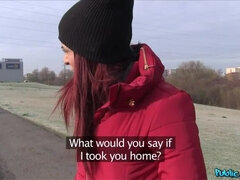 Obciąganie, Samochód, Styl na pieska, Twarzowy, Obciąganie, Na wolnym powietrzu, Punkt widzenia, Publiczny