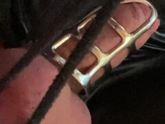 Caged, Plugged and Tied. Just How I Like It