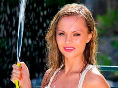 Amador amadora, Bundão, Peitos grandes, Masturbação, Masturbação, Solo chão, Descascar, Adolescente