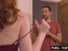 Mamada, Pareja, Sexo duro, Pelirrojo, Afeitado, Chupando, Intercambio de parejas, Tetas