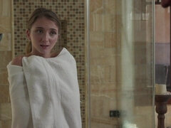 Blond, Ansiktssperm, Hunn, Hårete, Hardcore, Naturlige bryster, Fitte, Squirting