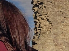 Amateur Whore Wants Cock Public Deepthroat with Stranger