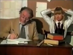 Two naughty schoolgirls spanked