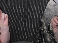 Amatoriale, Bella grossa formosa, Brunetta, Coppia, Europea, Lesbica, Lingerie, Fumando   smoking