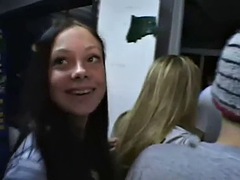 Vysokoškolačka, Skupina, Hardcore, Líbání, Lesbické, Párty, Teenka, Voyeur