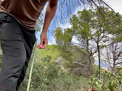 素人, ゲイ, ラティーナ, 筋肉, アウトドア, 公共, 一人, スペイン人