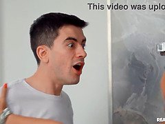 큰 엉덩이, 금발의, 얼굴에, Hd, 힐, 헝가리인, 키스, 라티나